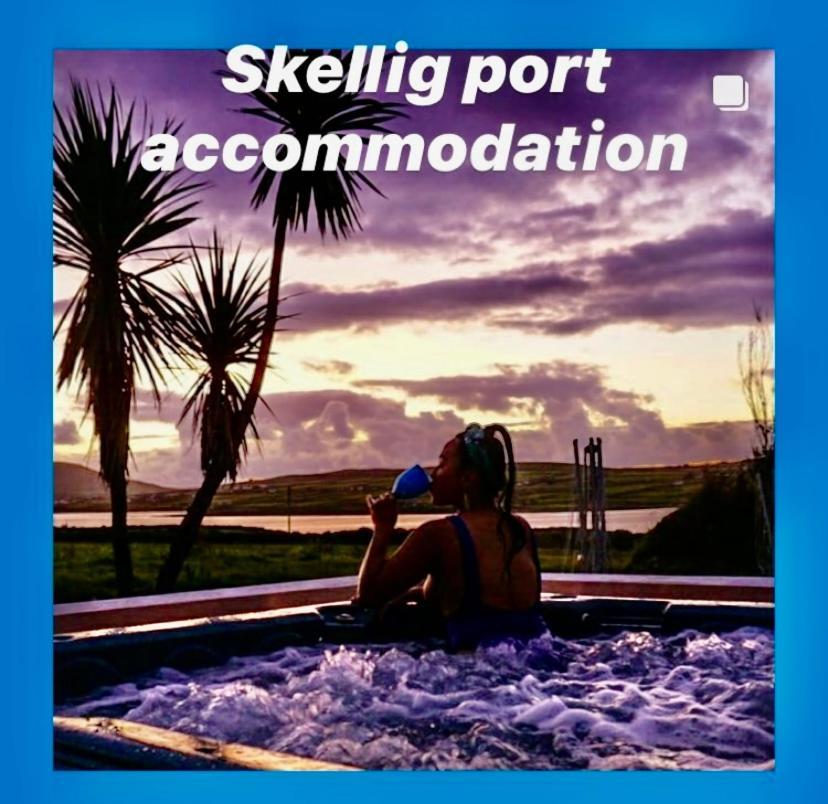 Skellig Port Accommodation - 1 Studio Bed Apartment Portmagee Exterior foto